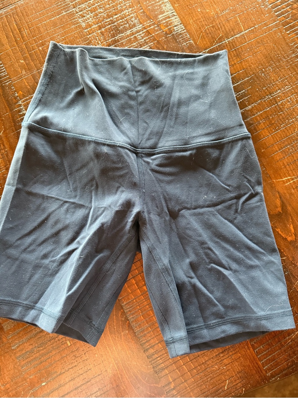 lululemon athletica Navy Blue High-Rise Bike Shorts